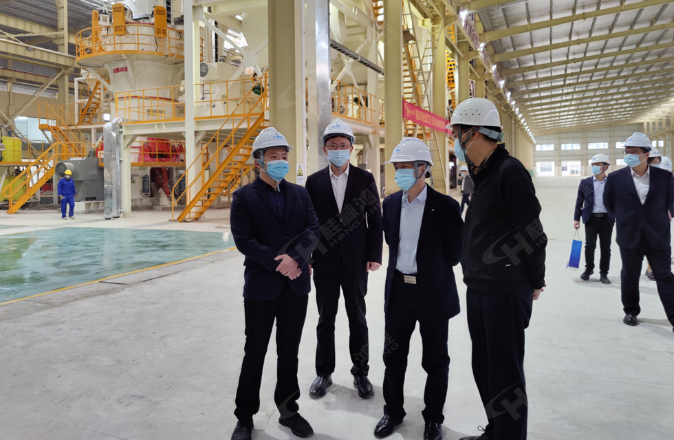 熱烈祝賀礦投智科150萬噸高端碳酸鈣項目圓滿投產 熱烈祝賀礦投智科150萬噸高端碳酸鈣項目圓滿投產