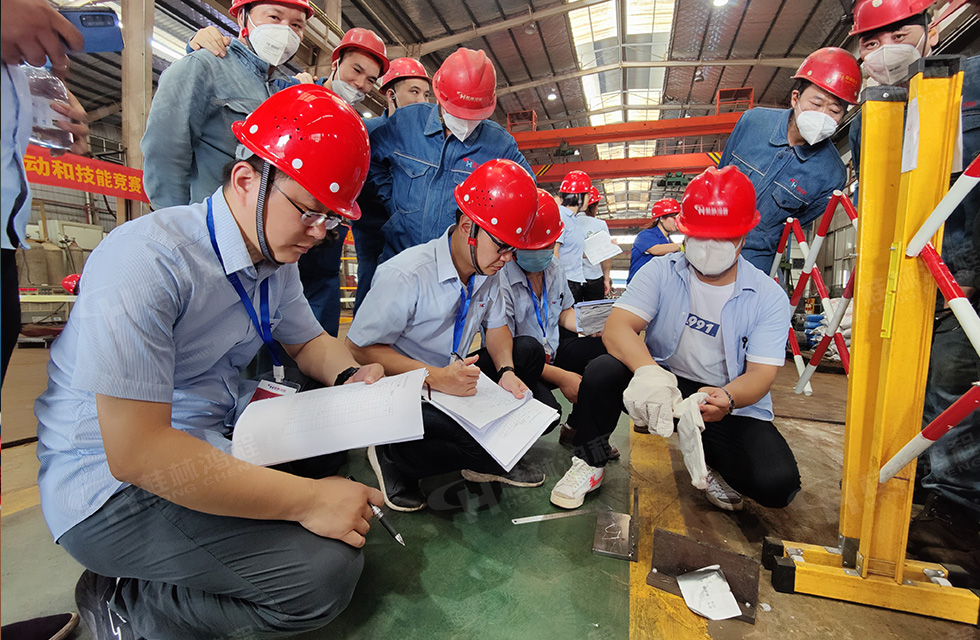 揚技能長劍，造鴻程精品|2022年臨桂區(qū)職工勞動技能競賽在桂林鴻程舉辦